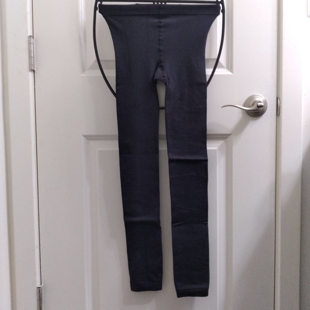 Black Fleece Lined Leggings